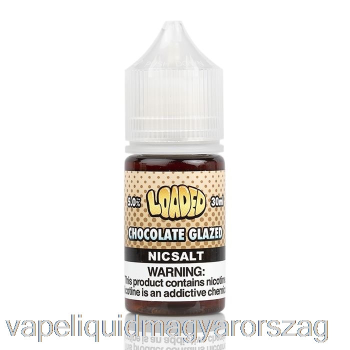 Csokimázas Fánk - Töltött Sók - Kíméletlen Gőzök - 30ml 35mg Vape Folyadék